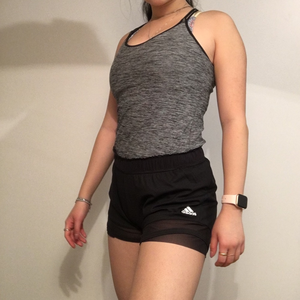 Hollister Workout Shirt with Strappy Back